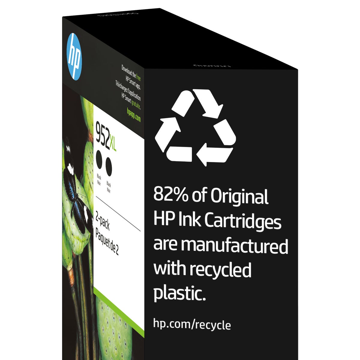 HP 952XL high yield black ink box front