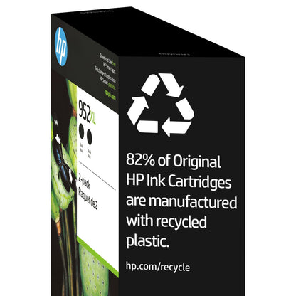 HP 952XL high yield black ink box front