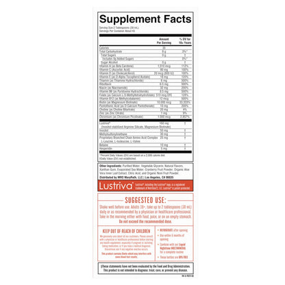 Peach mango liquid multivitamin 22 fl oz bottle