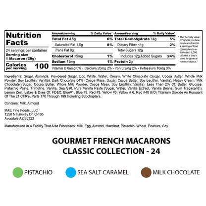 Mae Fine Foods gluten free dessert assortment
