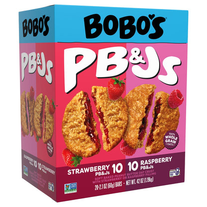 Bobo's PB&J oat bar variety pack 20 count