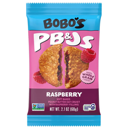 Bobo's peanut butter and jelly oat bars