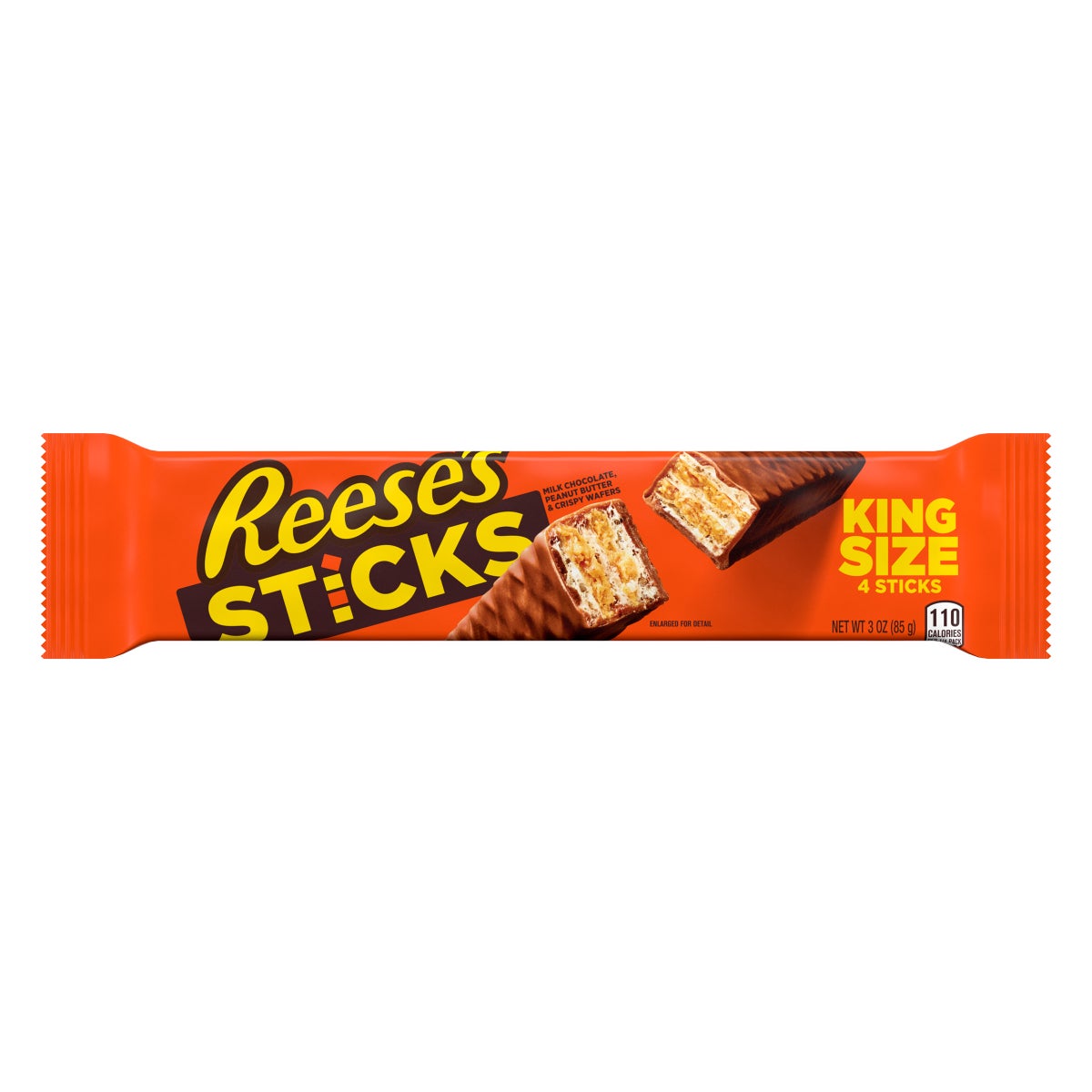 King size Reese's Sticks candy packaging