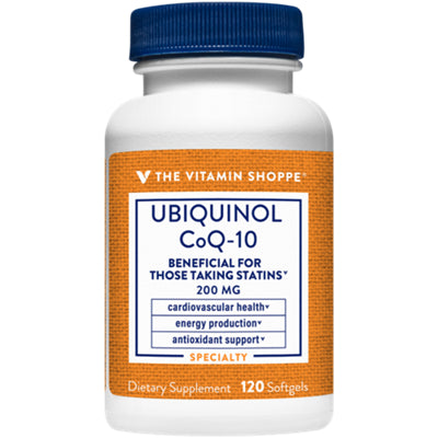 The Vitamin Shoppe Ubiquinol CoQ-10 200 mg softgels