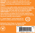 The Vitamin Shoppe active CoQ-10 supplement