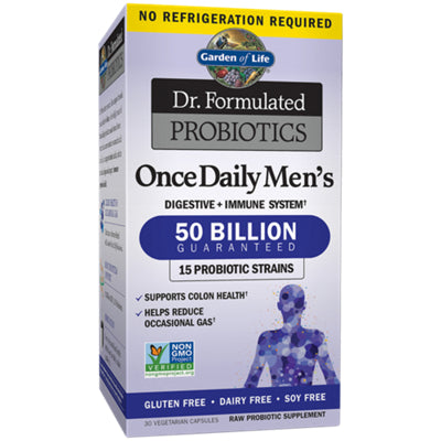 Garden of Life Once Daily Men's probiotics