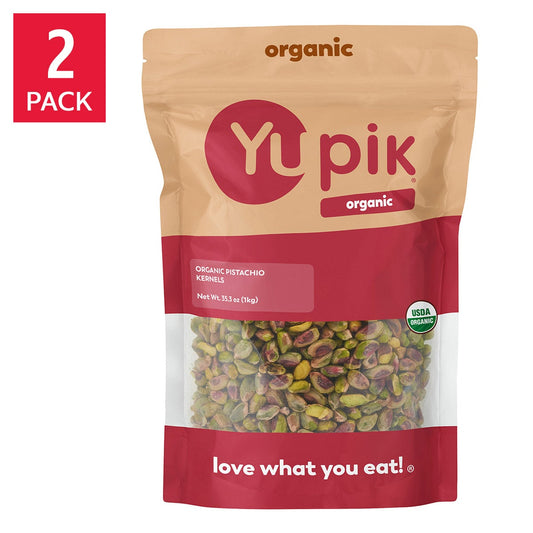 Yupik organic pistachio kernels 2-pack