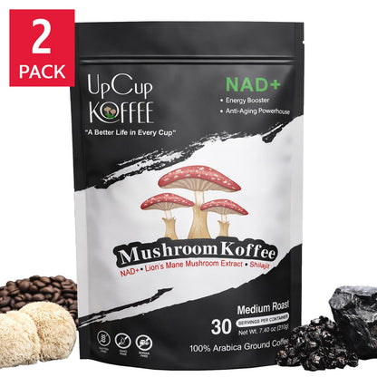 UpCup Koffee functional mushroom coffee 2 pack