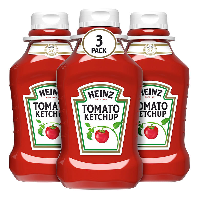 Heinz Tomato Ketchup 3-pack 44 oz bottles
