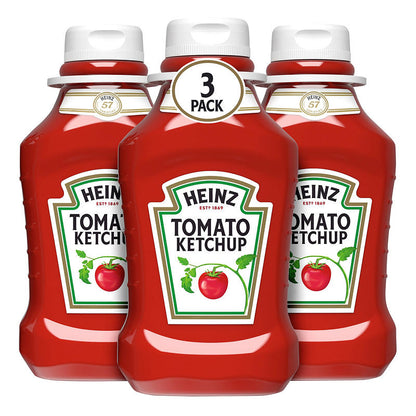 Heinz Tomato Ketchup 3-pack 44 oz bottles