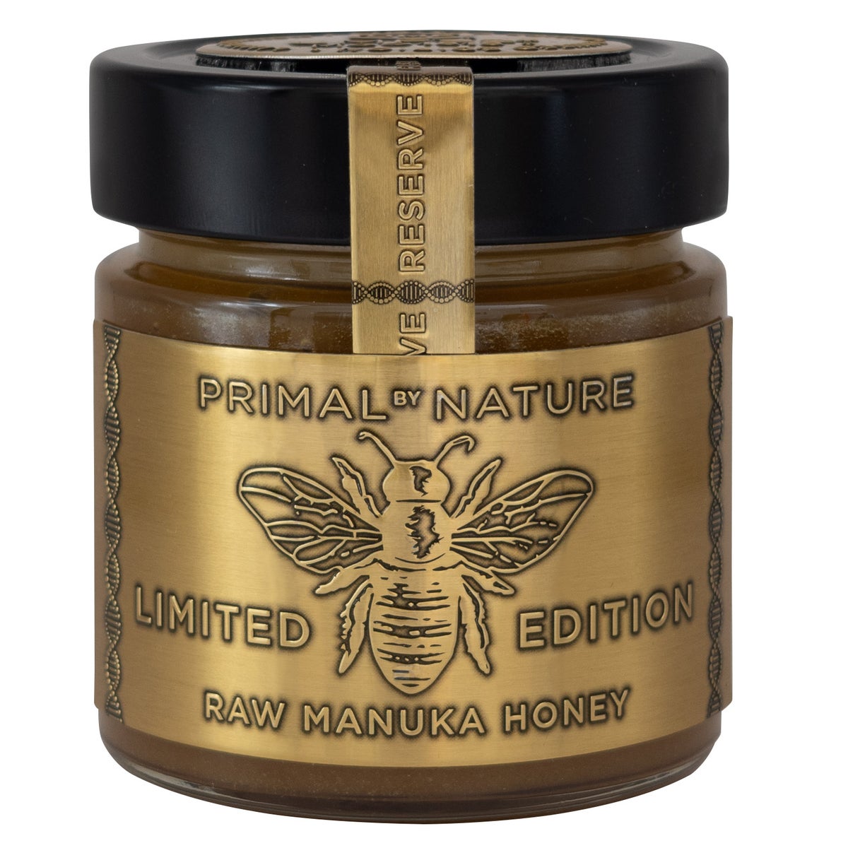 Primal by Nature Manuka honey front label