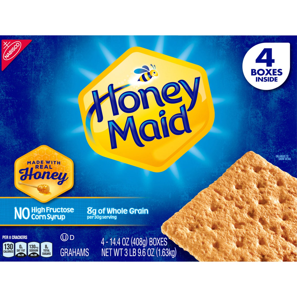 Nabisco — HONEY MAID Graham Crackers, 14.4 oz, 4-count