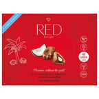 Red coconut diamond truffles 36 pieces total