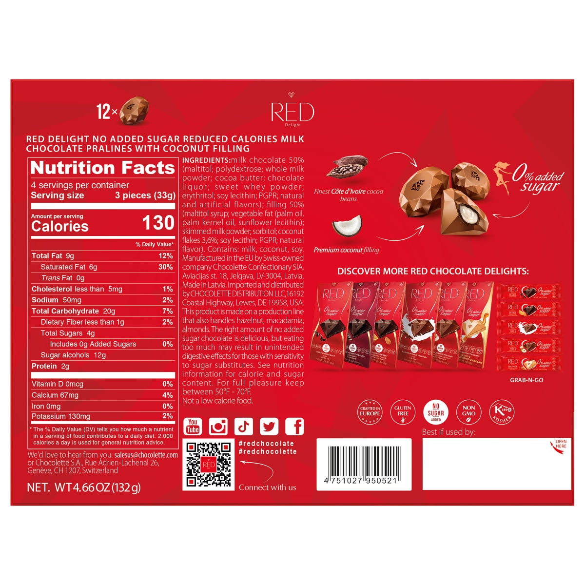 Premium coconut truffles for gifting and sharing