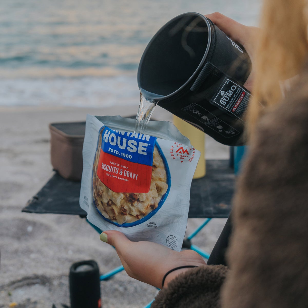 Mountain House eco-friendly food bucket