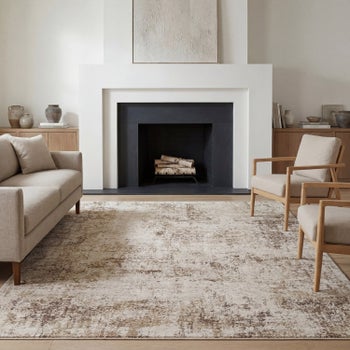 Surya Somerset Ashdown Ivory 7'10 x 10 area rug