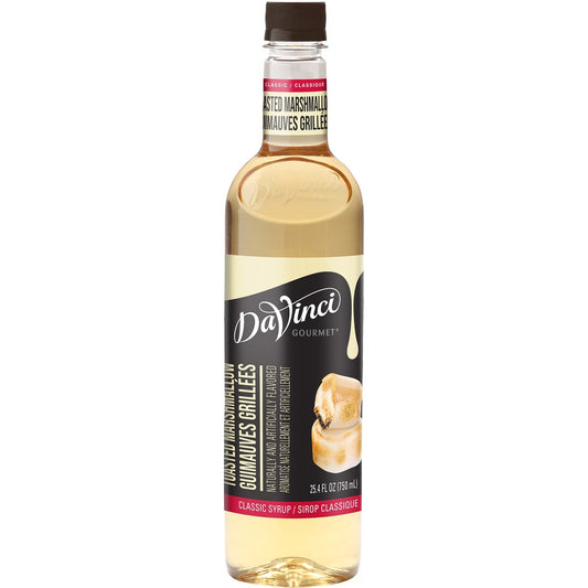 DaVinci Gourmet toasted marshmallow flavored syrup bottle