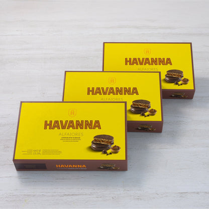 Havanna chocolate alfajores 3-box bundle