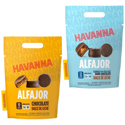 Havanna mini alfajores chocolate and Mar de Plata bundle