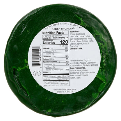 Full wheel specialty cheddar cheese from Snowdonia