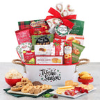 Wine Country holiday gift basket assortment