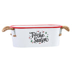 Giftable basket with crackers and bakery cookies