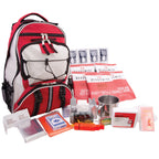 ReadyWise emergency backpack with food pouches