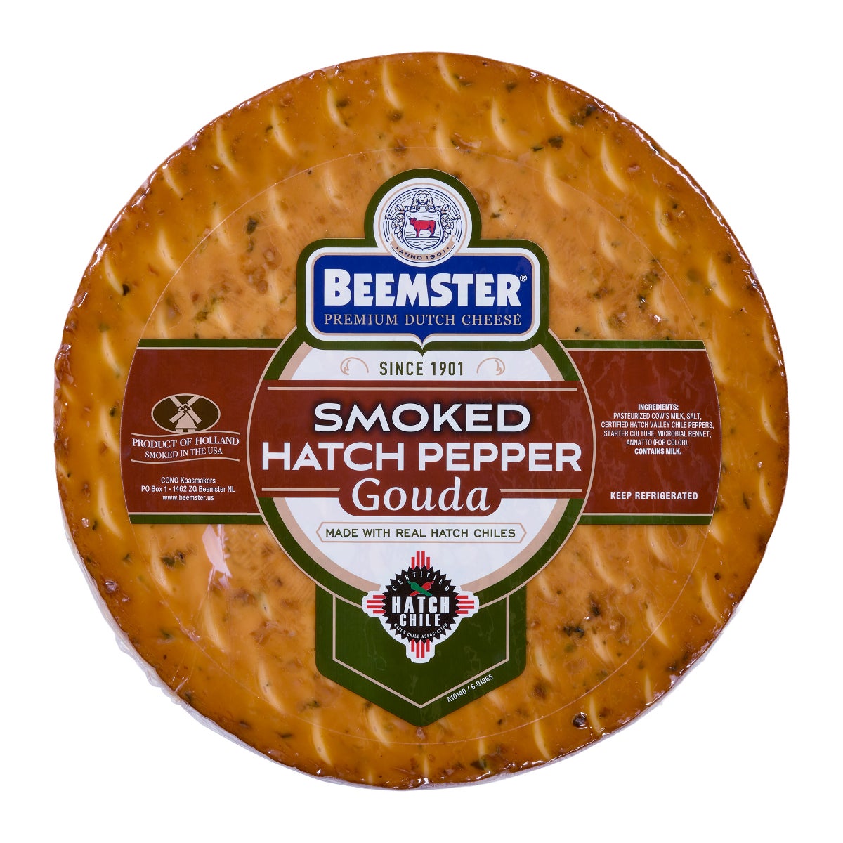 Beemster cow's milk pepper gouda wheel