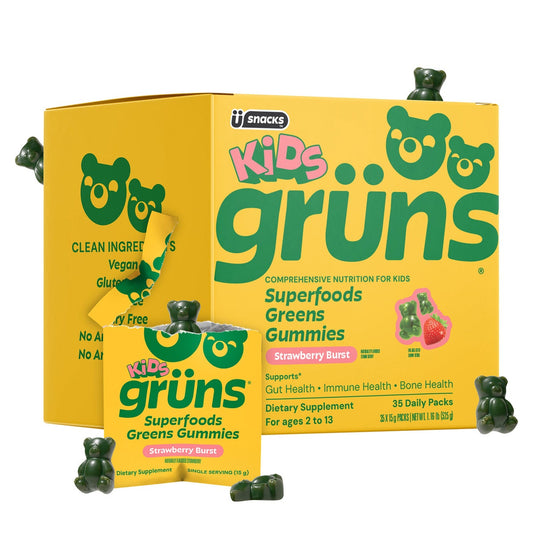 Kids superfood greens daily packs by Grüns