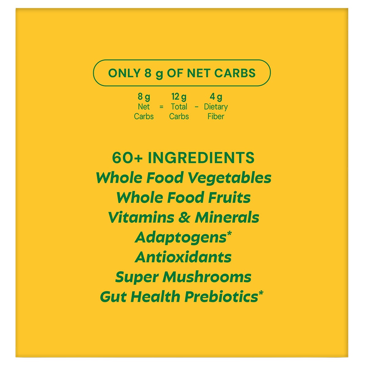 Kids daily greens gummies with strawberry flavor