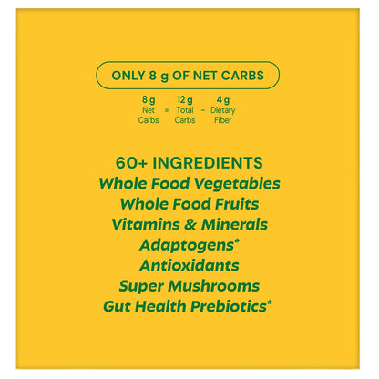 Kids daily greens gummies with strawberry flavor