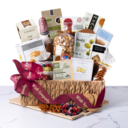 Napa Sonoma Supply sympathy gourmet gift basket