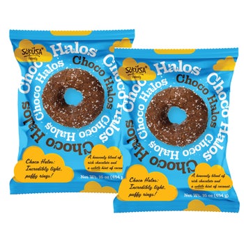 SoKusa Heavenly Choco Halos 16 oz 2-count chocolate snack cookies