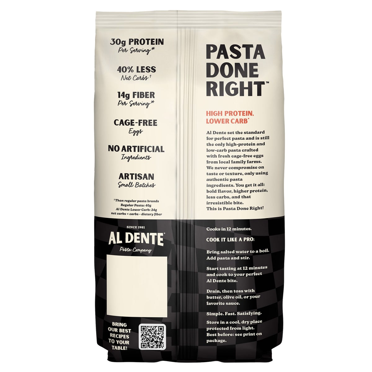 Al Dente pantry pasta variety pack 60 oz total