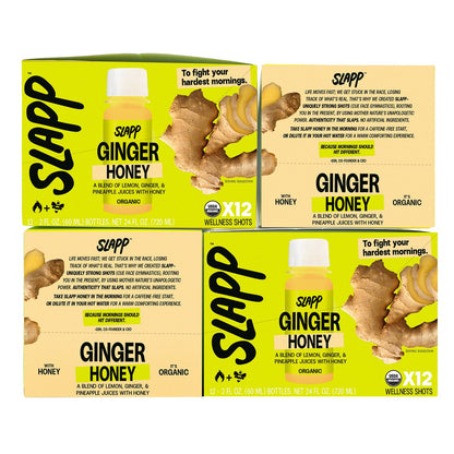 Certified organic single-serve wellness shots pack