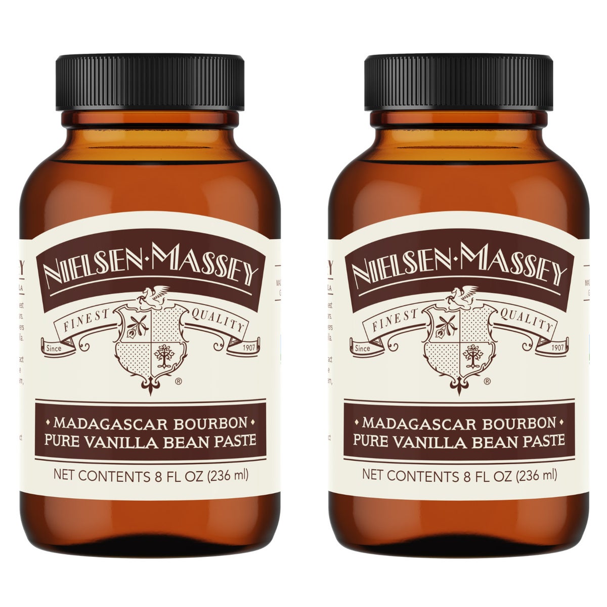 Nielsen-Massey Madagascar Bourbon vanilla bean paste 2-pack
