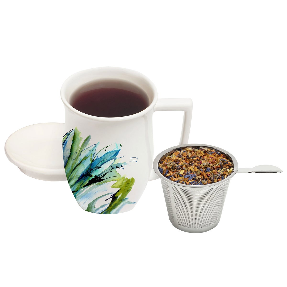 Tea Forté herbal and tea sampler set