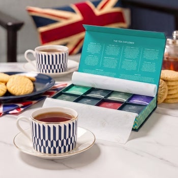 Whittard Tea Explorer Gift Box with 40 assorted teabags
