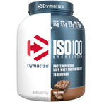 Dymatize ISO100 Fudge Brownie hydrolyzed whey protein isolate, 5 lb. tub