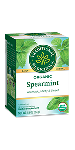 Visit the Traditional Medicinals Store — Traditional Medicinals Organic Spearmint, 16 Tea Bags - product image 33