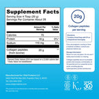 Vital Proteins collagen powder in a 20 oz container