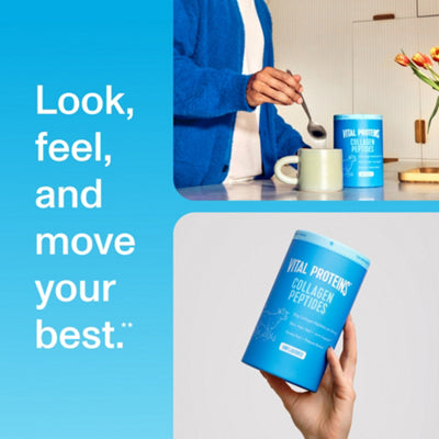Unflavored collagen powder for coffee, tea, and smoothies