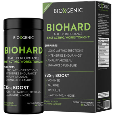 BioXGenic Bio-Hard Male Enhancement, 60 capsules