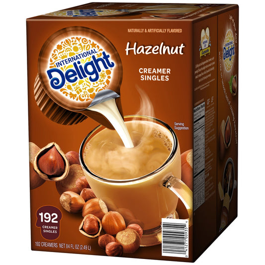 International Delight hazelnut liquid creamer 192-count