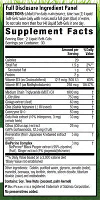 Irwin Naturals CoQ-10 RED with Nitric Oxide Booster