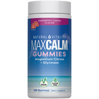Natural Vitality MAXCALM Raspberry Lemon magnesium gummies
