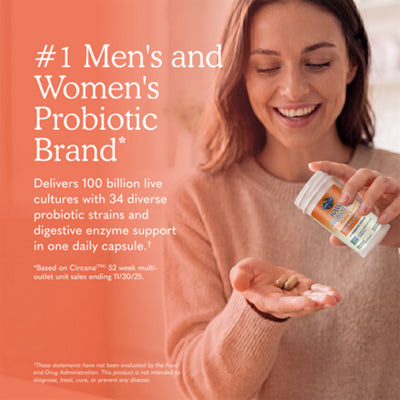 Garden of Life shelf-stable probiotic supplement