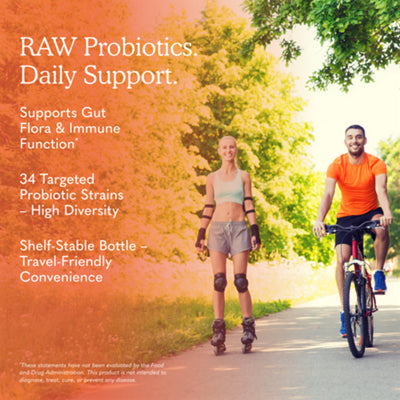 Raw Probiotics Ultimate Care with 34 probiotic strains