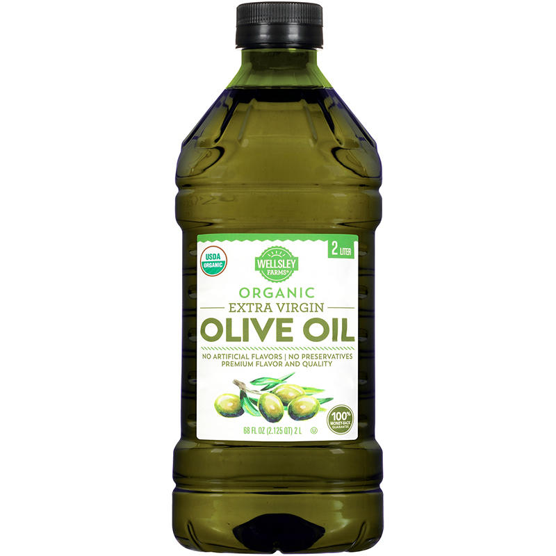 Wellsley Farms organic extra virgin olive oil 2L bottle