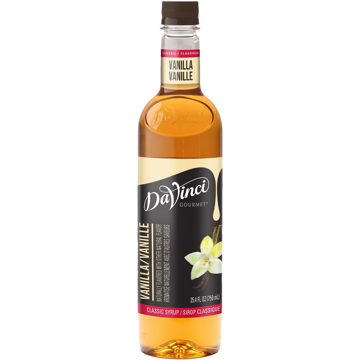 DaVinci Gourmet vanilla classic syrup 25.4 oz bottle